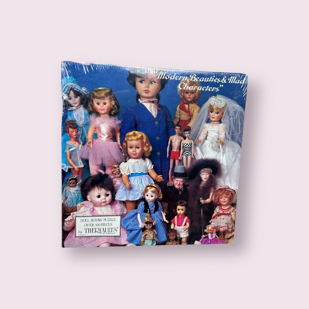 Vintage Dolls Beauties And Mad Haters Sealed Jigsaw Puzzle 500 Pieces